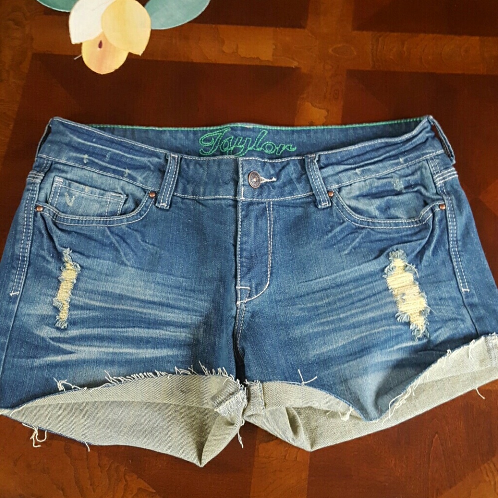 Denim shorts in size 11/12!